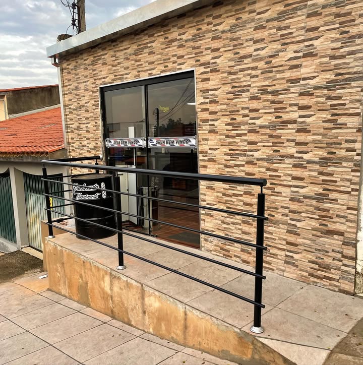 Fachada Barbearia Nascimento — Votorantim/SP